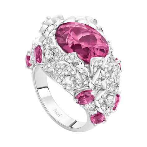 Piaget White Gold Tourmaline Diamond Ring G34UX200