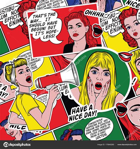 Vintage Comic Pop Art