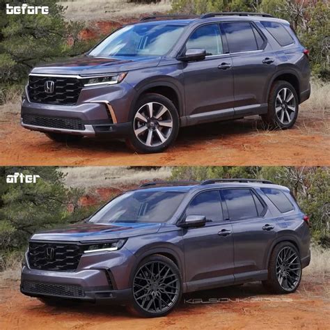 2023 Honda Pilot Goes Against TrailSport Credo Adopts CGI Shadow Line