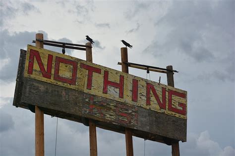 Old sign for Nothing Arizona Photograph by Nancy Jenkins - Pixels