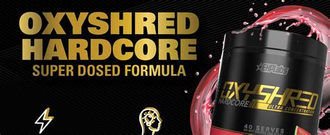 Ehplabs Oxyshred Hardcore Thermogenic Pre Workout Shredding Supplement