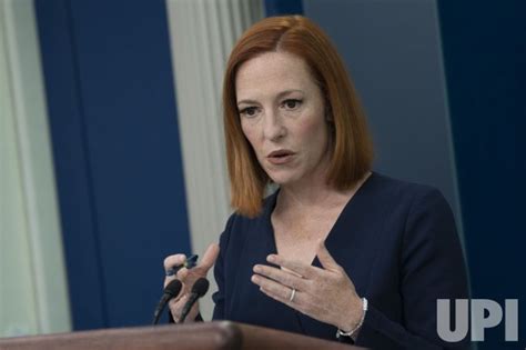 Photo White House Press Secretary Jen Psaki Holds A News Briefing