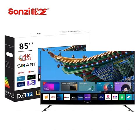 85 Inch Factory Price Frameless LED TV Television Smart TV Android OEM ...
