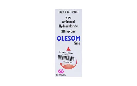 Siro Ho Olesom Gracure 100Ml Điều Trị Bệnh Hô Hấp Viêm Phế Quản Nhà