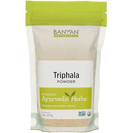 Amazon Banyan Botanicals Triphala Tablets Organic Triphala