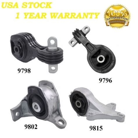 Pcs Motor Trans Mount Fit Honda Cr V L Auto Trans Ebay