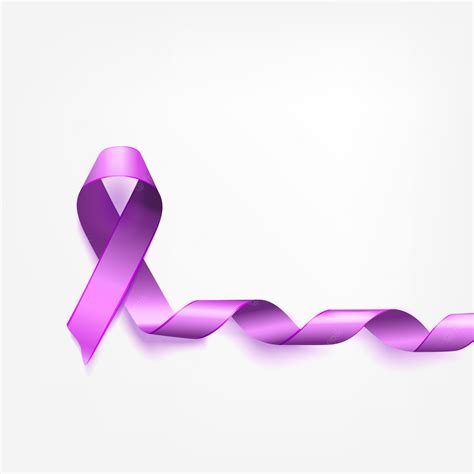 Alzheimers Ribbon Clipart Font