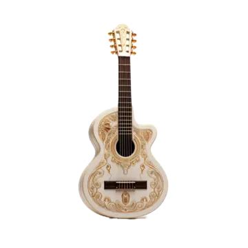 3d Acoustic Guitar Instruments Guitar 3d PNG Transparent Image And