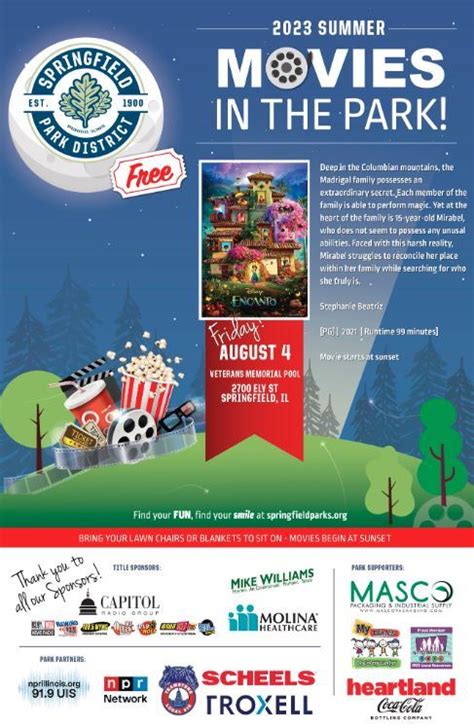 Movies in the Park! | Springfield Park District