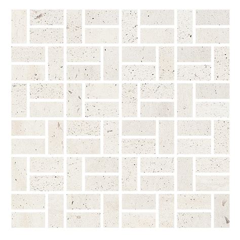 Reverso Mosaico Bricks White Matt Sanipex Group Uae