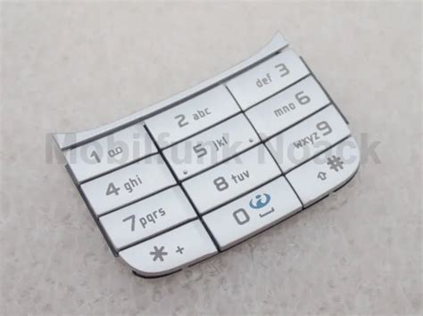 Original Nokia N95 T9 Tastatur Keypad Keymat Arabic Silber 9799747