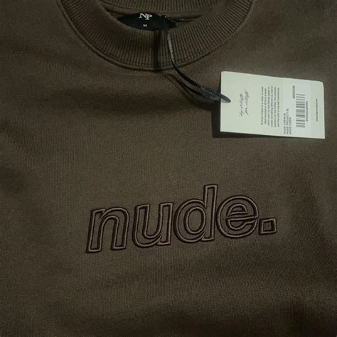 Nude Brand Crew Neck Sweater Never Worn Tags Still Depop