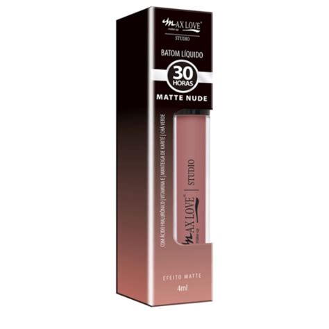 Batom Liquido Matte Nude H Max Love Shopee Brasil