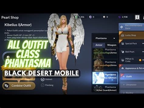 All Outfit Black Desert Mobile Class Phantasma Black Desert Mobile