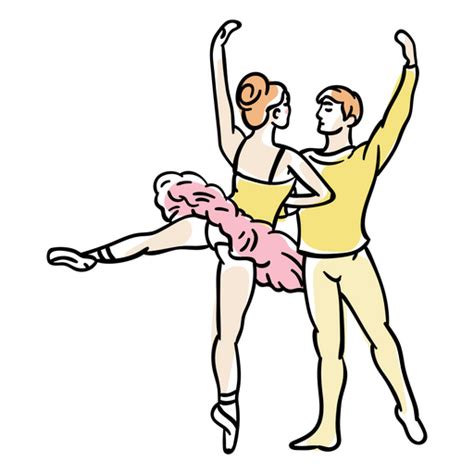 Ballet Traditional Couple People Png And Svg Design For T Shirts