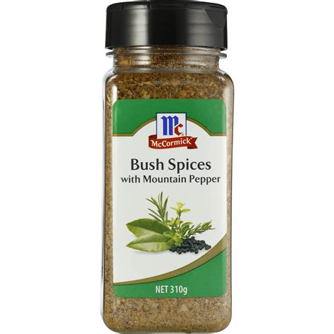 Mccormicks Dried Spices Bush Spices With Pepper 310g Woolworths