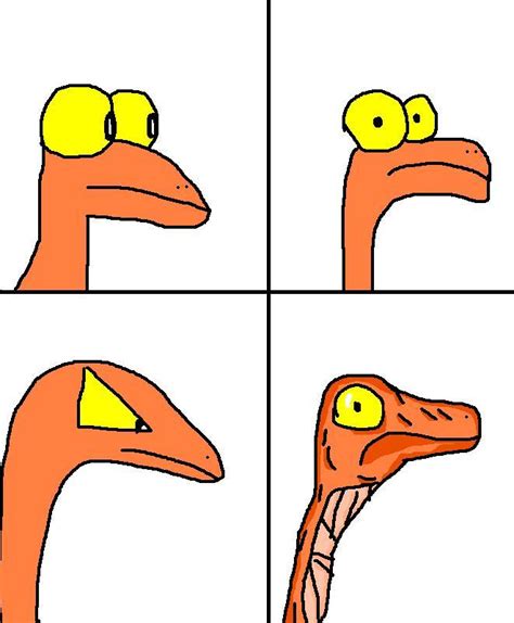 Gallimimus comparison by Blackrhinoranger on DeviantArt