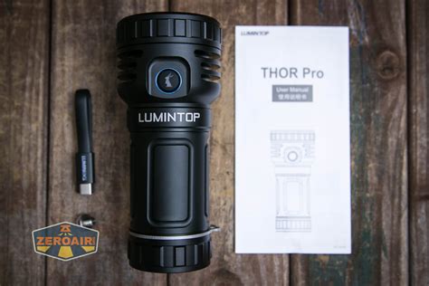 Lumintop Thor Pro LEP/LED Flashlight Review - ZeroAir Reviews