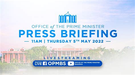 Office Of The Prime Minister Press Briefing Youtube