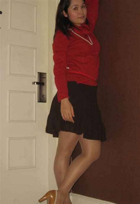 Cute Chinese Wife Tan Pantyhose Asia Porn Photo