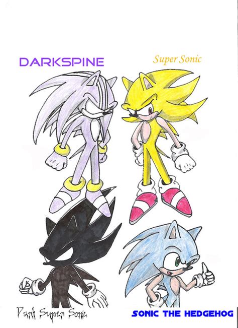 Old: Sonic Super Forms by IchiroZuri on DeviantArt