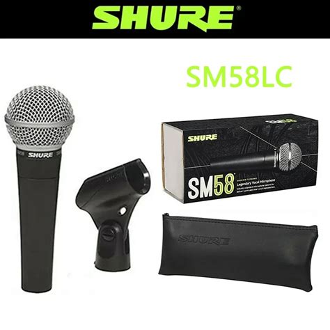 Shure Sm Lc Micr Fono Con Cable Micr Fono Cardioide Din Mico Vocal