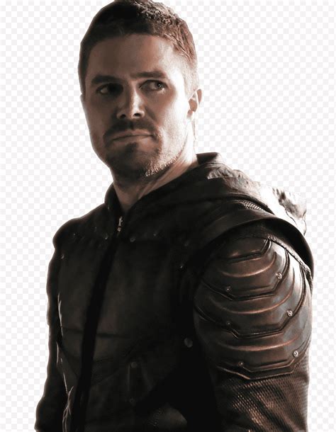 Oliver Queen Hombre Viste Chaqueta De Cuero Negra Con Cremallera Png