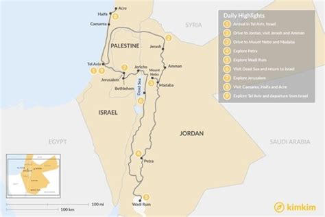 Jordan And Israel Highlights 9 Day Itinerary Kimkim