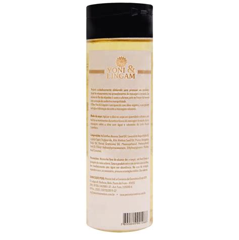 Yoni Lingam Óleo Massagem Tântrica 200Ml Pessini Pimentaria S2 Sex Shop