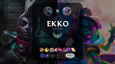 Ekko Jungle Vs Neeko Euw Challenger Patch 13 19 Youtube