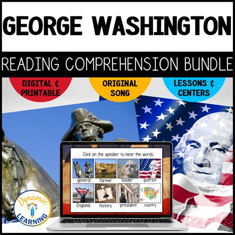 Presidents Day With George Washington Reading Comprehension Dynamic