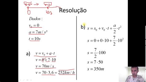 Exercicios De Movimento Uniforme Variado - ZULEDU