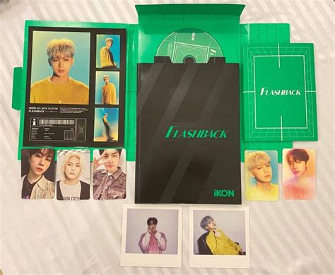 Ikon Flashback Album Red Ver Green Ver For Albums Hobbies