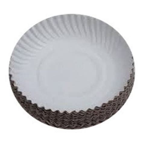 Eco Friendly Multipurpose Light Weight White Disposable Paper Plate 8 Inches At Best Price In