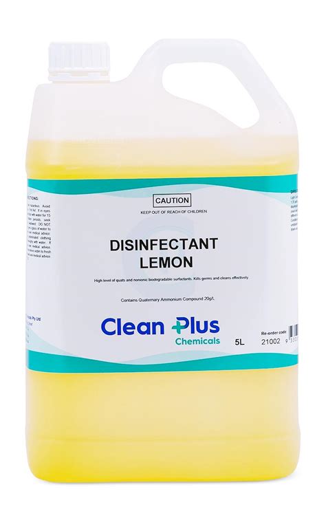 Disinfectant Lemon Sydney Cleaning Supplies