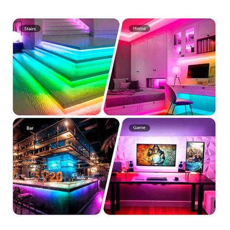 Ripley Cinta Tira Led Rgb Multicolor M Control Remoto Decoraci N