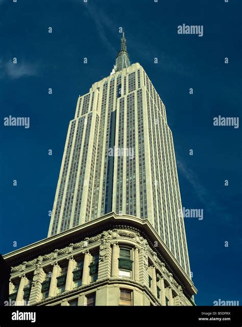 The Empire State Building Manhattan New York City Usa N Francis Stock