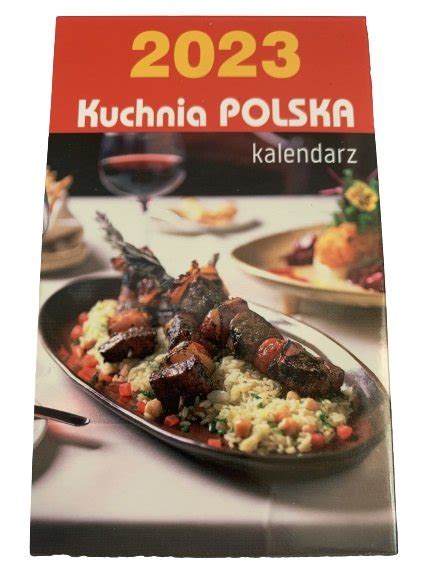 Kalendarz B Zdzierak Kuchnia Polska Zrywany O Press Sklep