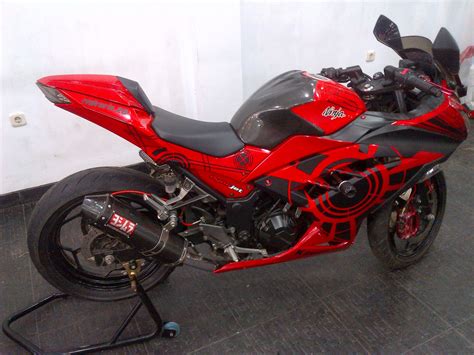 Terjual Kawasaki Ninja Fi Akhir Merah Modif Superrbbbb Kaskus