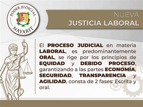 Nuevo Sistema De Justicia Laboral Poder Judicial Del Estado De Nayarit