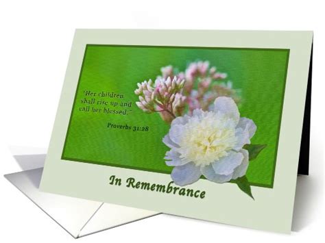 In Memory Mothers Day Card 582515