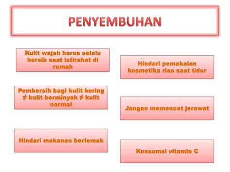 JERAWAT Pengertian Tipe Tipe Penyebab Penyembuhan Pencegahan Ppt