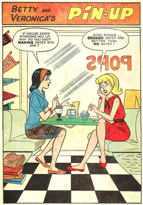 An Old Comic Book With Two Women Sitting At A Table