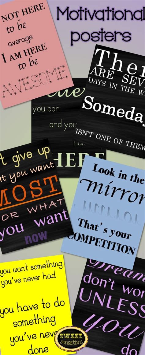 Motivational Posters | Back to School Posters | Back to School Bulletin ...