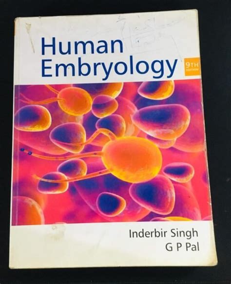 Second Hand Embryology Ib Singh GP Pal WishAllBook Online Bookstore