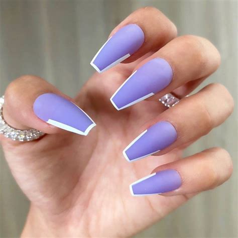 Cute Purple Nails Designs