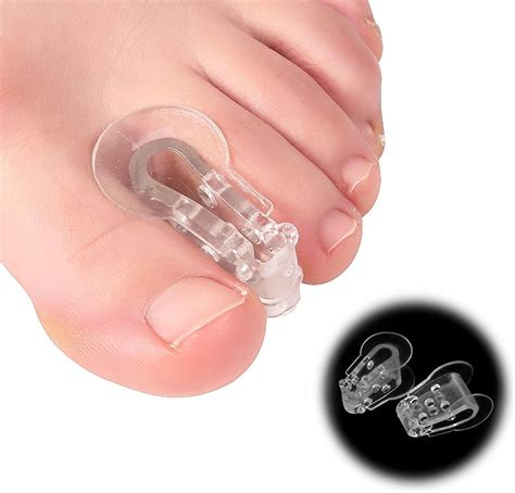 Toe Separators For Overlapping Toes Pack Soft Silicone Hammer Toe