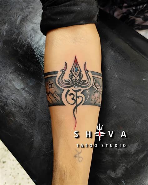 Trishul Armband Tattoo Hand Tattoos For Guys Band Tattoos For Men