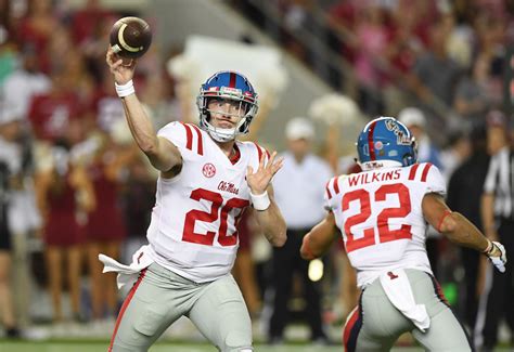 Former Ole Miss Qb Shea Patterson Signs Baseball Contract With Texas