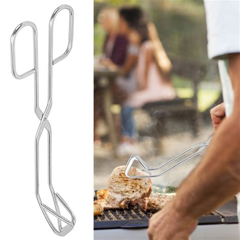 Food Clips Pc Bbq Tongs For Grilling Stainless Steel Barbecue Clip